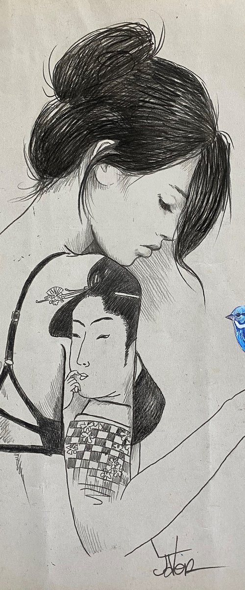 HERE AND NOW by Loui Jover