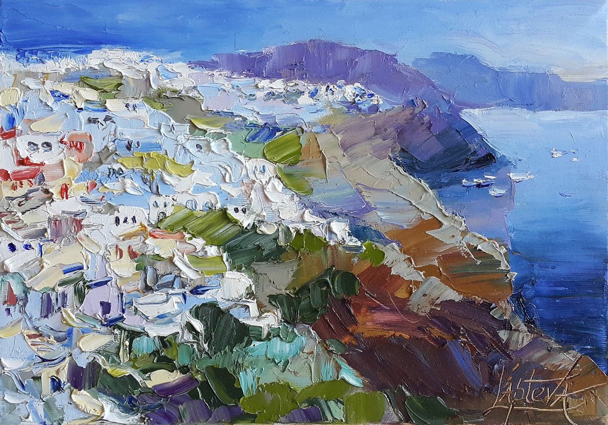 Santorini by Viktoria Lapteva