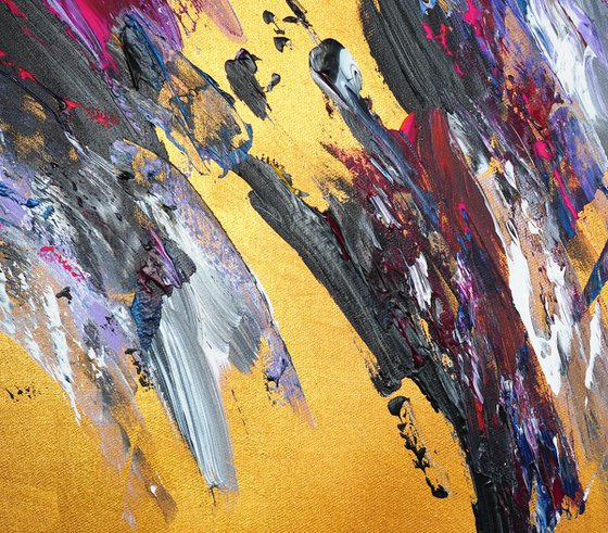Gold Abstraction C 1