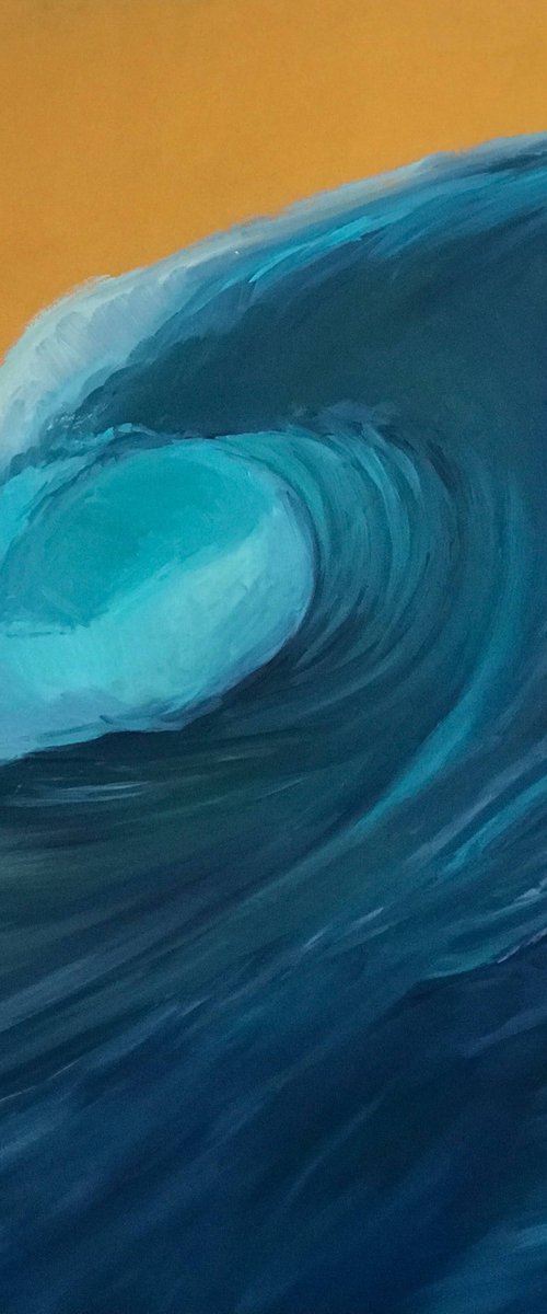 Ocean Wave by Nataliia Zaharuk