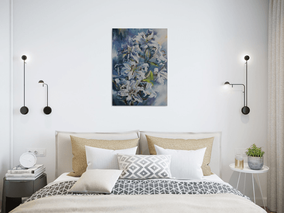 WHITE LILIES #5