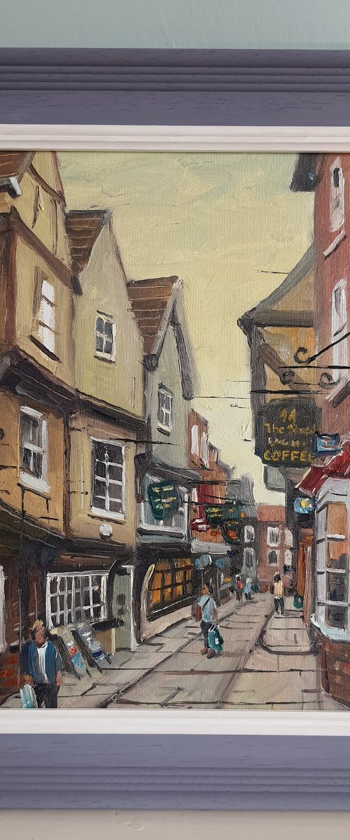York, The Shambles by Roberto Ponte