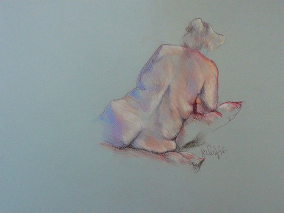 Kat - reclining nude