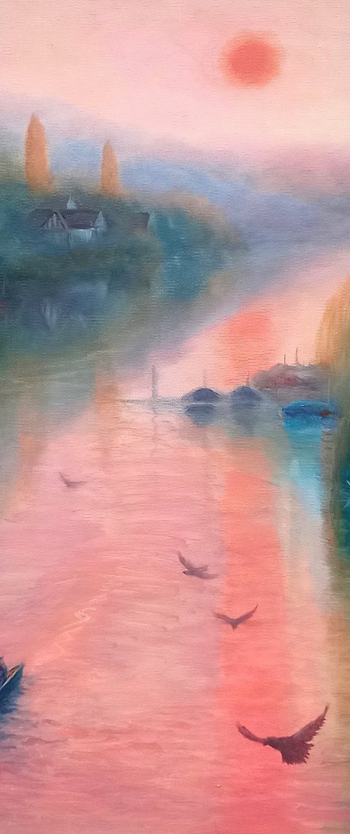Summer Morning, Twickenham by Lee Campbell