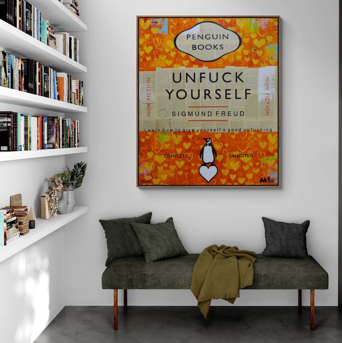 Urban And Pop Painting , About You By Franko, 39 X 47, Artwork For Sale On Artfinder