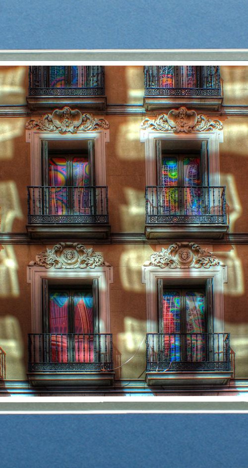 Windows in Madrid by Robin Clarke