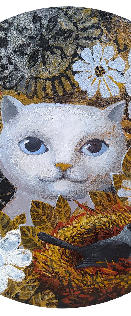 The Cat's Garden by Margot Raven