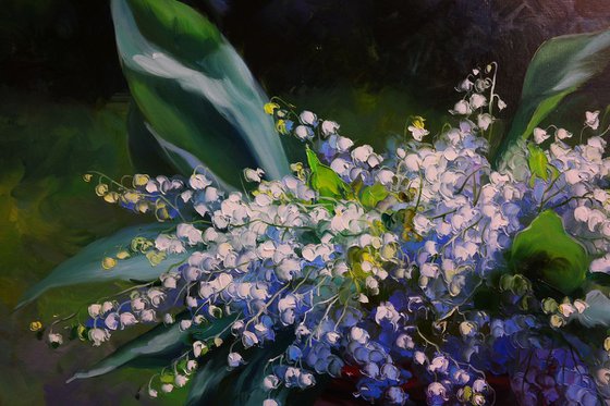 "Bouquet of lilies of the valley"