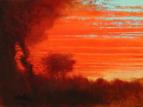 SUNSET LANDSCAPE 1