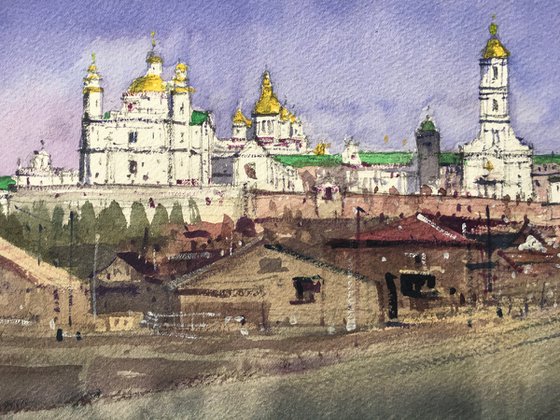 View of the Pochaiv Lavra