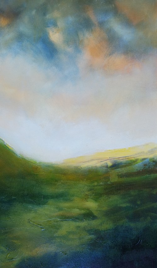 Sunlit Valley by Paul Edmondson