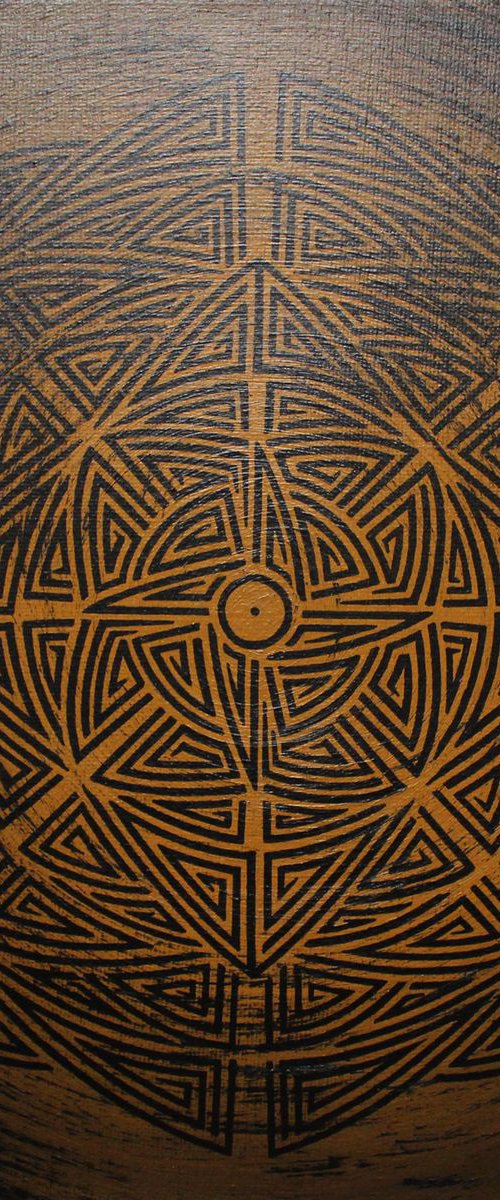 Tribal brown by Jonathan Pradillon