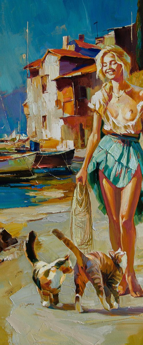 Harbor of Feline Hopes by Valentin