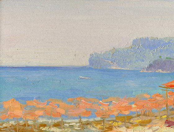 Midday. The Mediterranean Sea