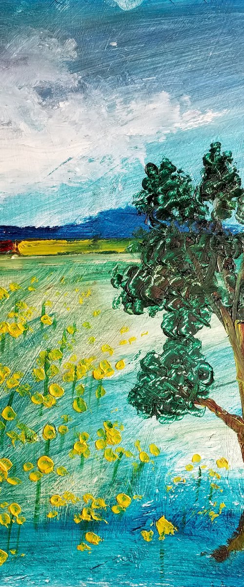 Van Goghs Countryside 3 by Kevin Blake