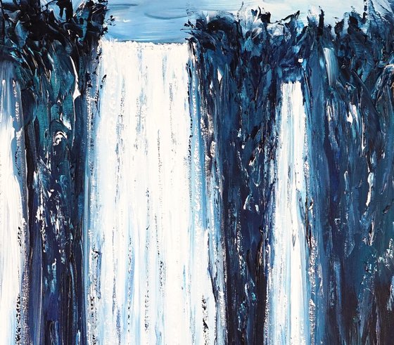 Blue Mystery Waterfall L 2