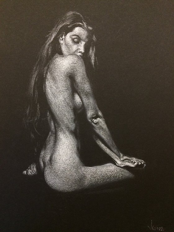 Nude noir #294 (21X29)cm