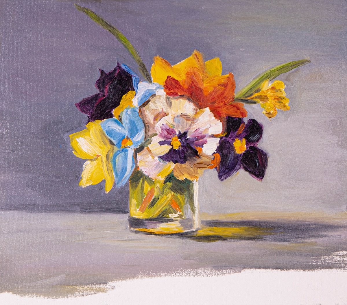 The Still Life with Flowers by Catherine Varadi