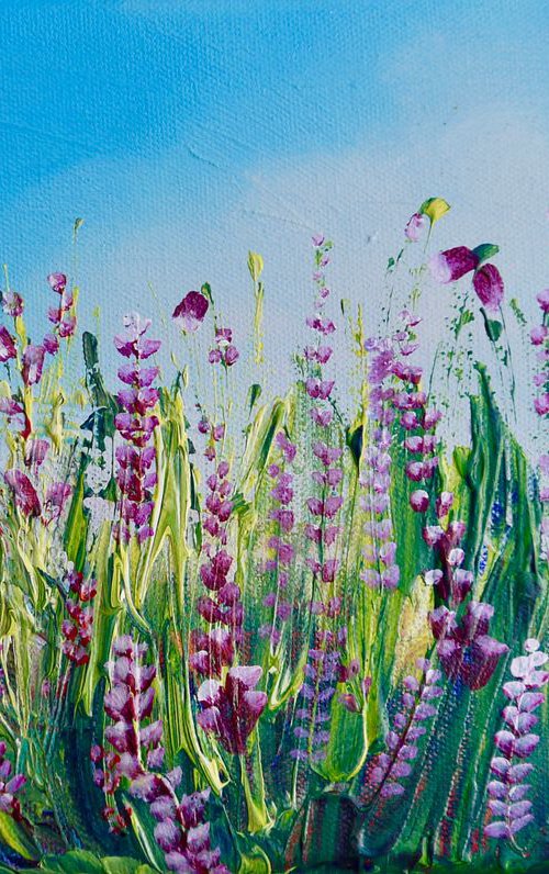 Life in the meadow by Emma Sian Pritchard