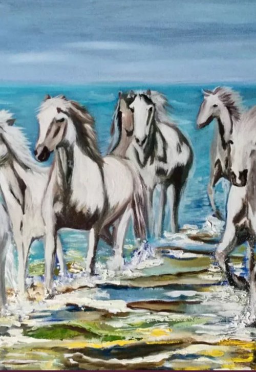 Running on the waves by Olga Koval