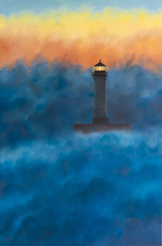 The Lighthouse in the Mist