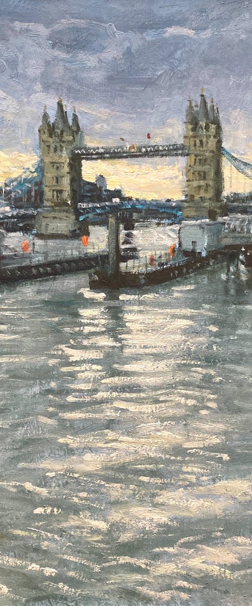 Towards Tower Bridge I by Ben Hughes