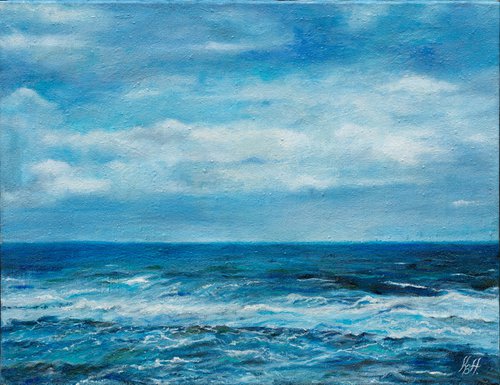 Sea Waves by Katia Boitsova