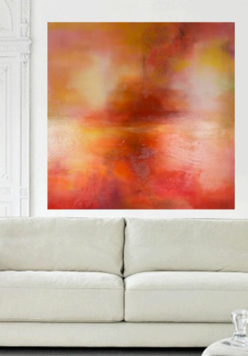 EARLY/ Modern Minimal Large Abstract by Artswati London