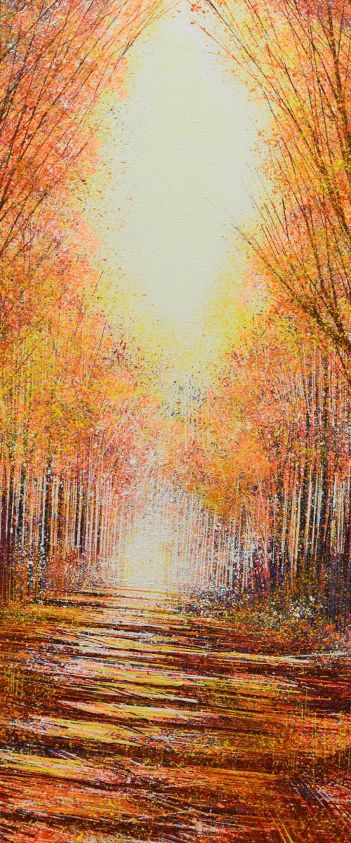 Trees At Dusk by Marc Todd
