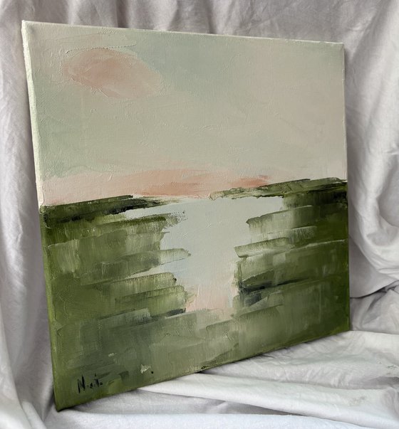 Dawn Over the Quiet Meadow