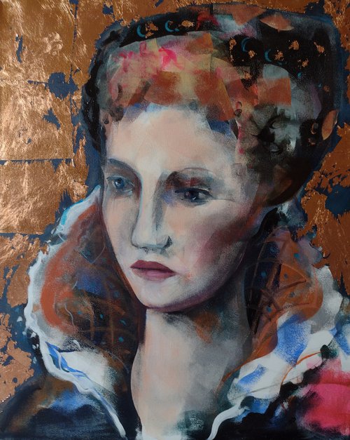 Copper lady by Marina Del Pozo