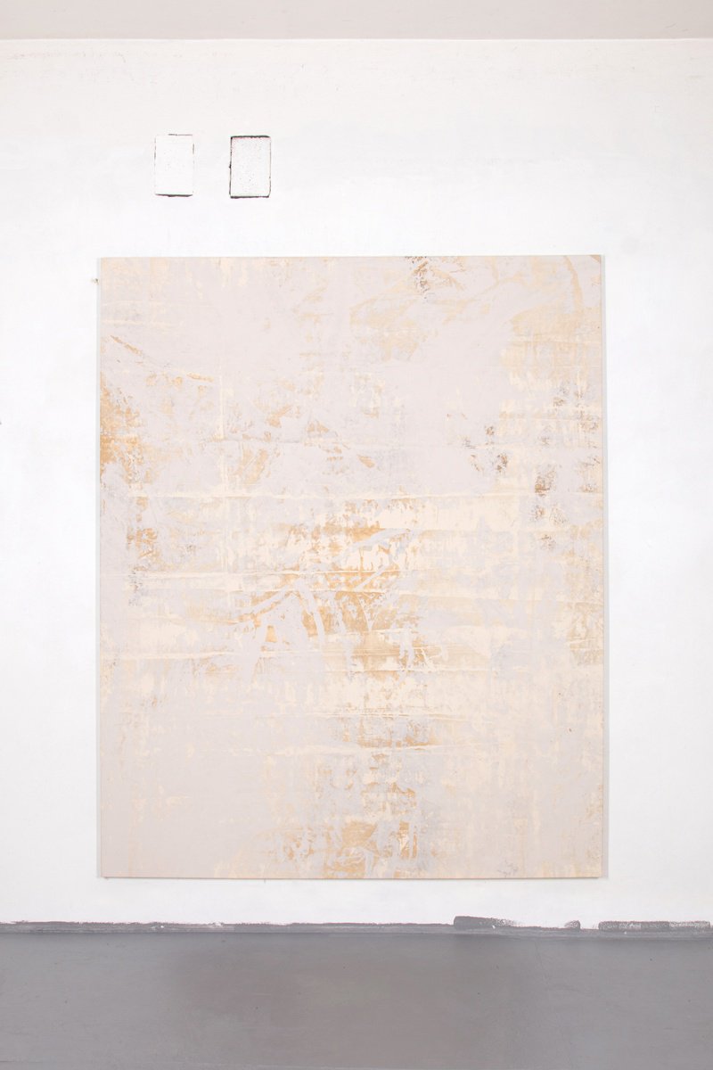 Abstract Acrylic Painting By Rokas Berziunas, 63 X 79", No. 24-33 (160 X 200 Cm ), Original Artwork