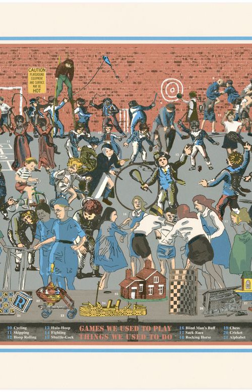 Games We Used to Play, Things We Used to Do by Sir Peter Blake