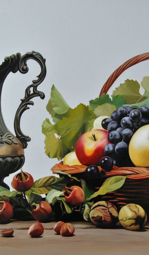 Still life with fruits by Valeri Tsvetkov