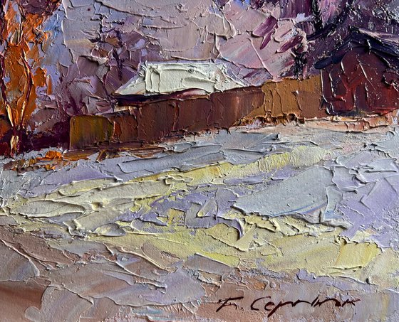 The Street Was Covered with Snow