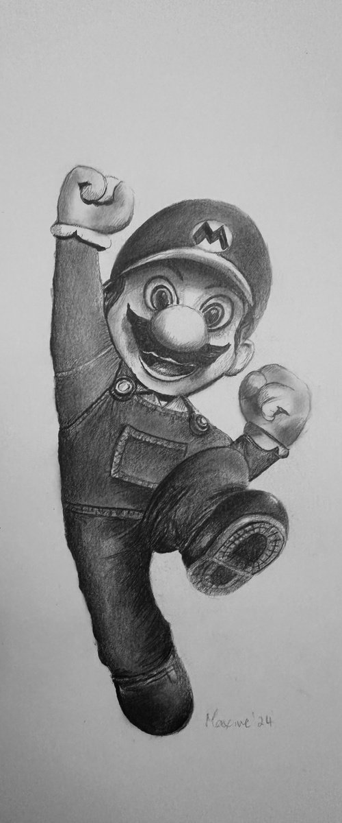 Mario by Maxine Taylor