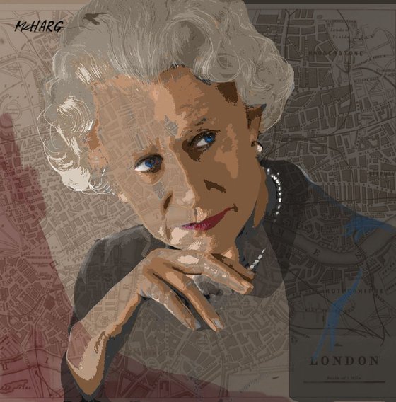 QUEEN HELEN 30"x30"