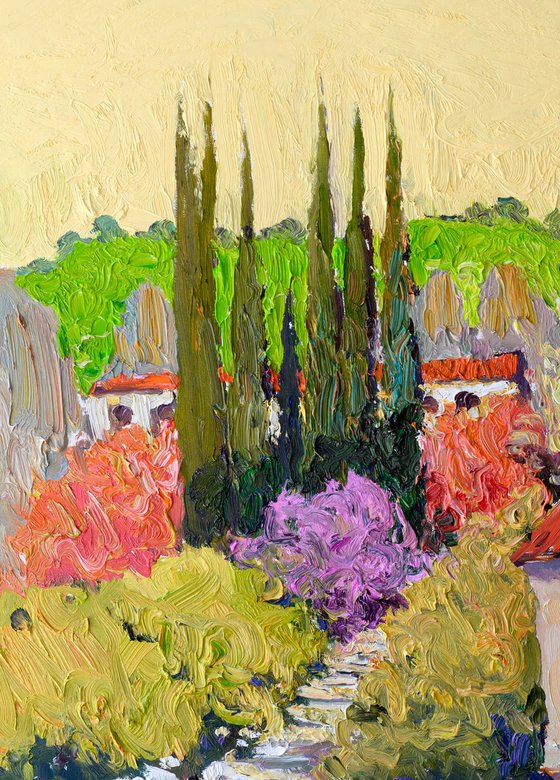 Spring Garden. Mediterranean