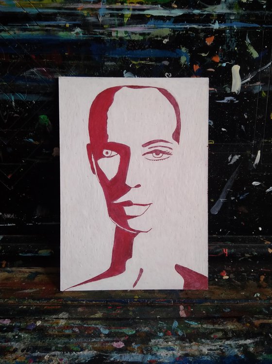 Red portrait