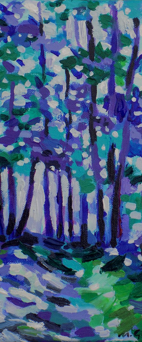Winter forest by Maja Grecic