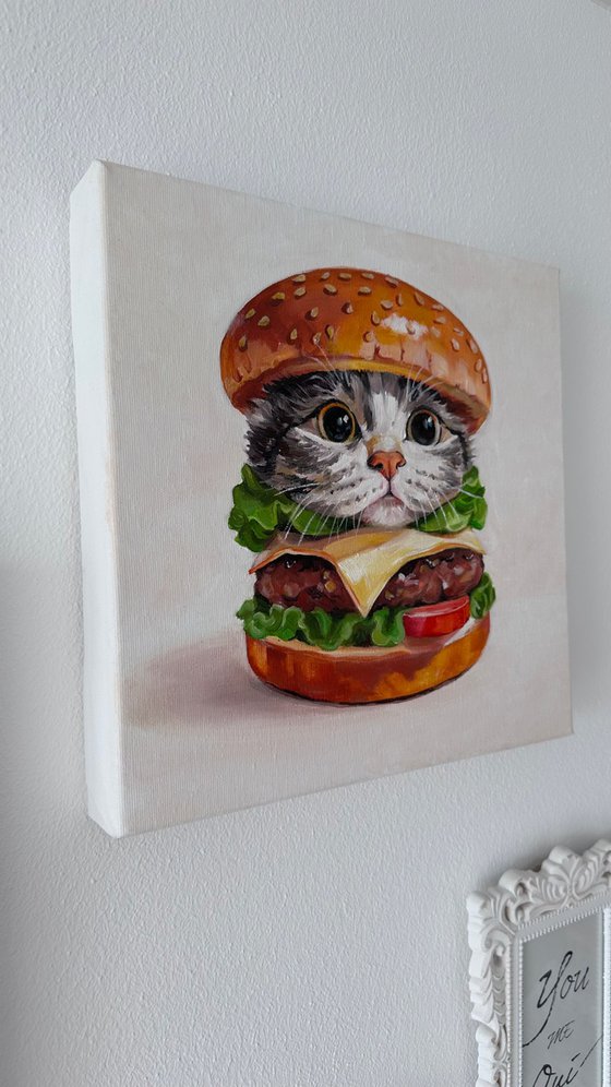 Burger Cat