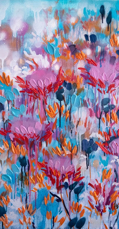 Crazy bloom by Nataliia Karavan