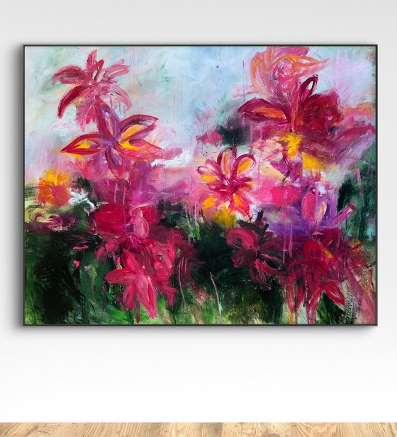 Where the Garden Burns Pink