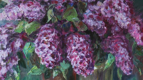 Bouquets Of Fragrant Lilacs
