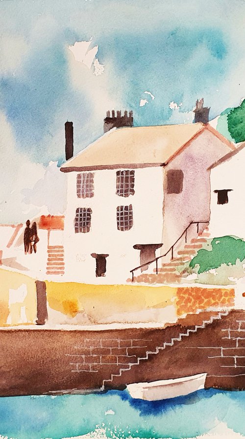 THE SHIP INN - PORTHLEVEN - CORNWALL by Nicolas GOIA