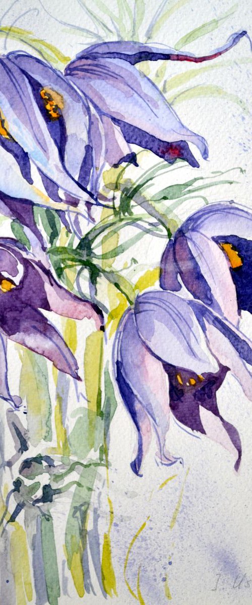 The Blues 2. by Irina Ushakova
