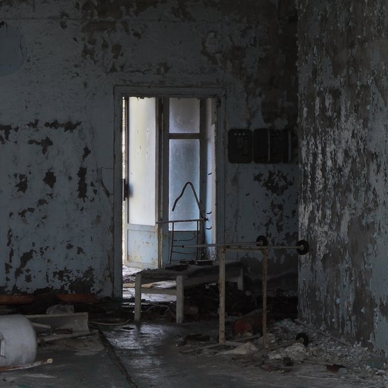 #86. Pripyat hospital hall 2 - Original size