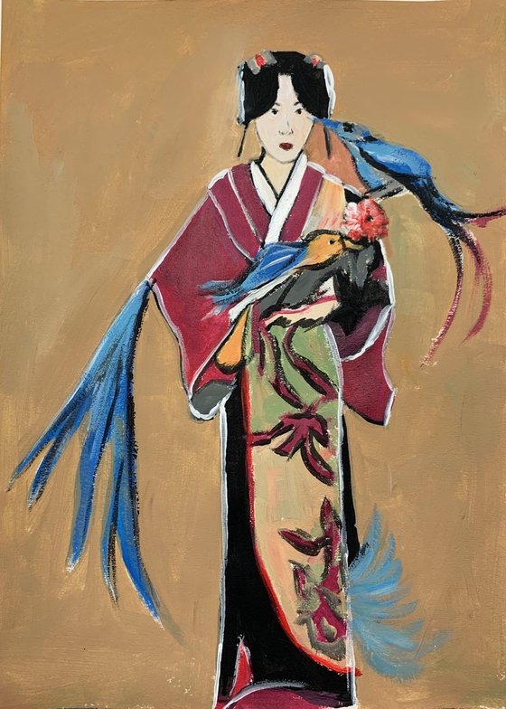 Japanese beauty. Fantasy woman. #16