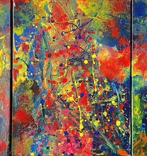 Triptych-Echoes of Peace by Juan Jose Garay