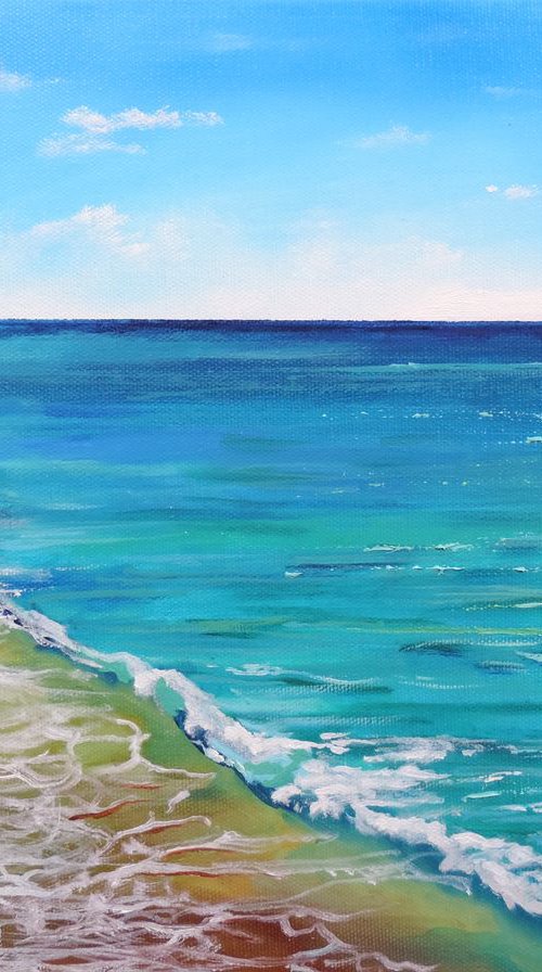 Summer Beach by Gordon Bruce